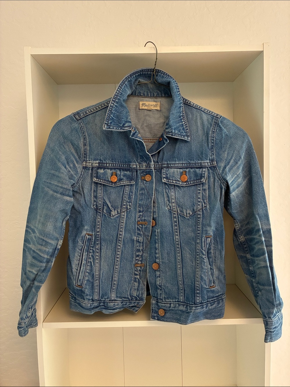 Madewell Light Blue Vintage Wash Denim Jacket